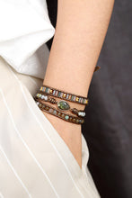 Load image into Gallery viewer, Handmade Triple Layer Beaded Bracelet
