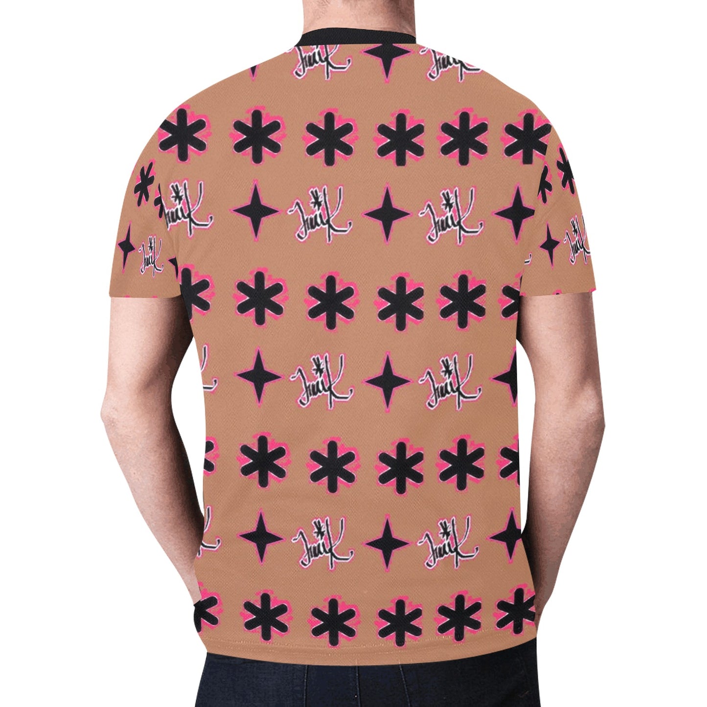 Traci K Patterned Mens Shirt New All Over Print T-shirt for Men (Model T45)