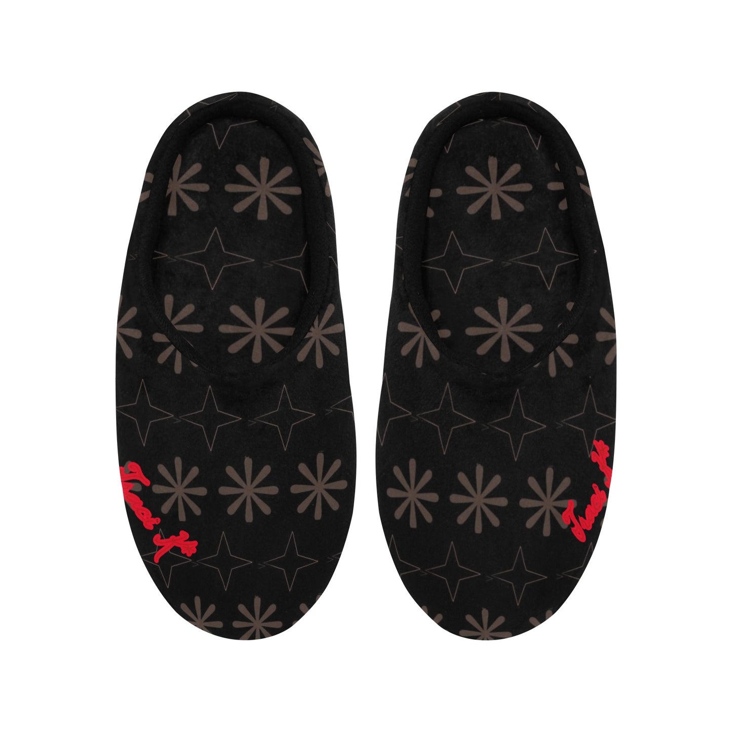 Traci K Designer Luxury Slippers Women's Non-Slip Cotton Slippers (Model 0602)
