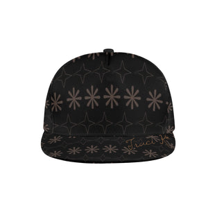 Traci K Patterned Signature Hat All Over Print Snapback Hat