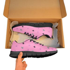Traci K Luxury Designer Patterned Shoes Women's Breathable Running Shoes (Model 055)