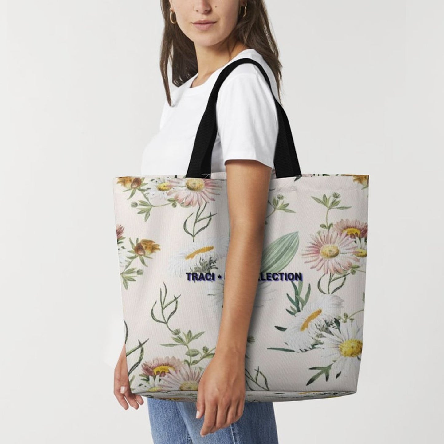 Traci K Collecion Signatured Designer Tote Bag One shoulder shopping bag