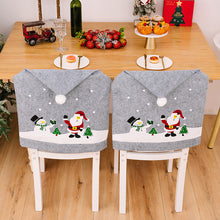 Load image into Gallery viewer, Christmas Pattern Chair Cover
