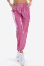 Load image into Gallery viewer, Glitter Elastic Waist Pants with Pockets
