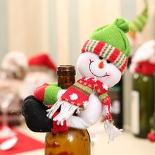 Load image into Gallery viewer, Christmas Doll Wine Bottle Decoration
