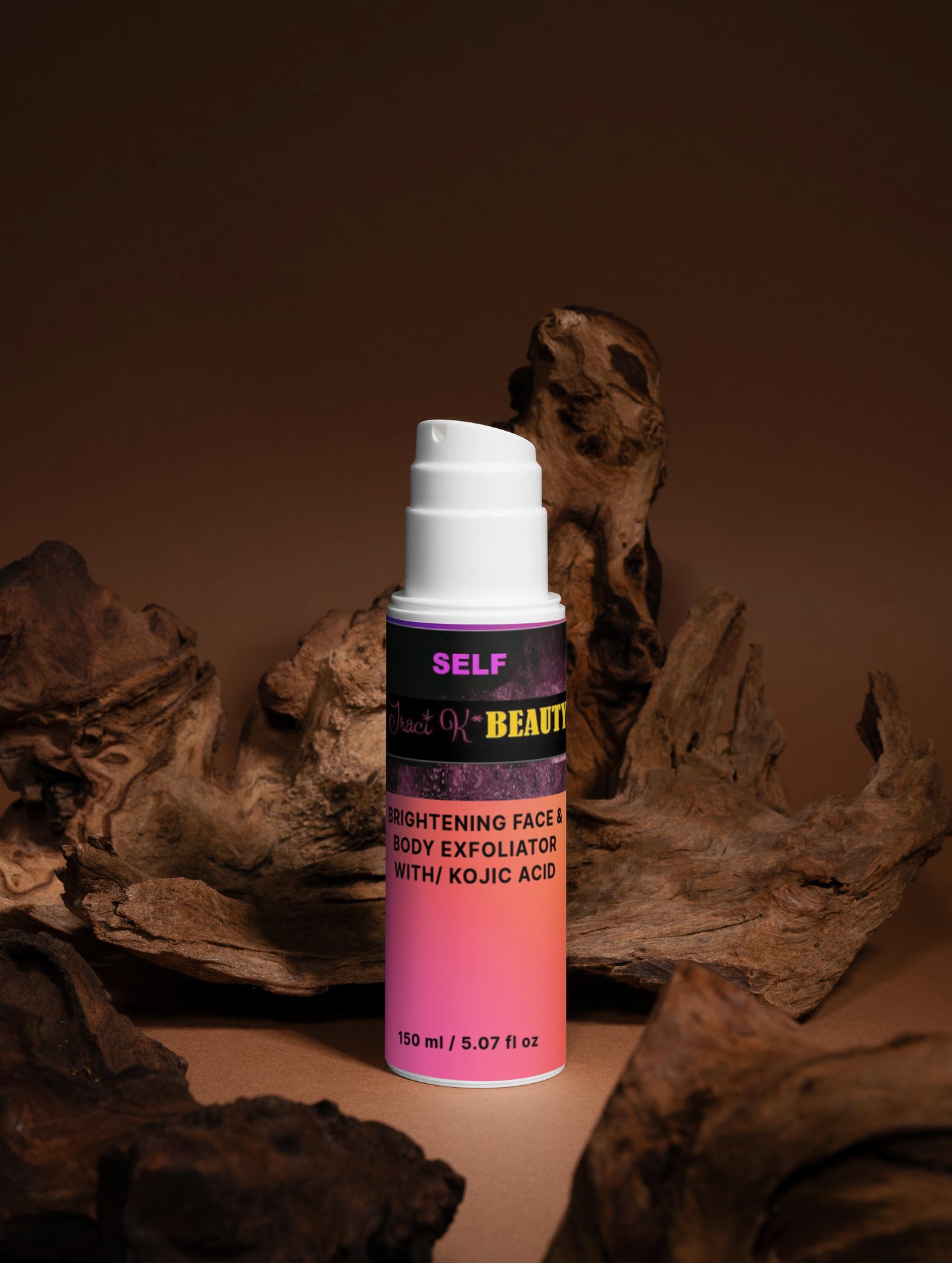 SELF BY TRACI K BEAUTY -Brightening Face&Body Exfoliator with Kojic Acid