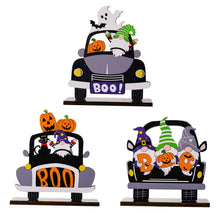 Load image into Gallery viewer, 3-Piece Halloween Element Car-Shape Ornaments
