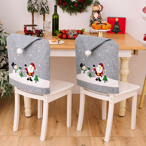 Christmas Pattern Chair Cover