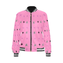 Load image into Gallery viewer, Traci K Patterned Bomber Jacket All Over Print Bomber Jacket for Women (Model H21)
