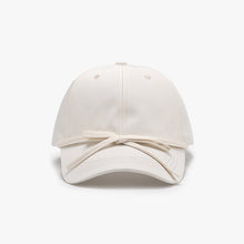 Load image into Gallery viewer, Tied Bow Cotton Baseball Cap
