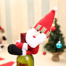 Load image into Gallery viewer, Christmas Doll Wine Bottle Decoration
