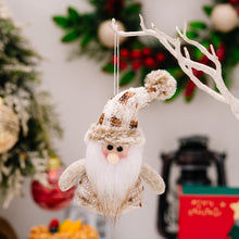 Load image into Gallery viewer, Santa Snowman Reindeer Hanging Ornament
