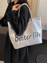 Load image into Gallery viewer, BETTER LIFE PU Leather Tote Bag
