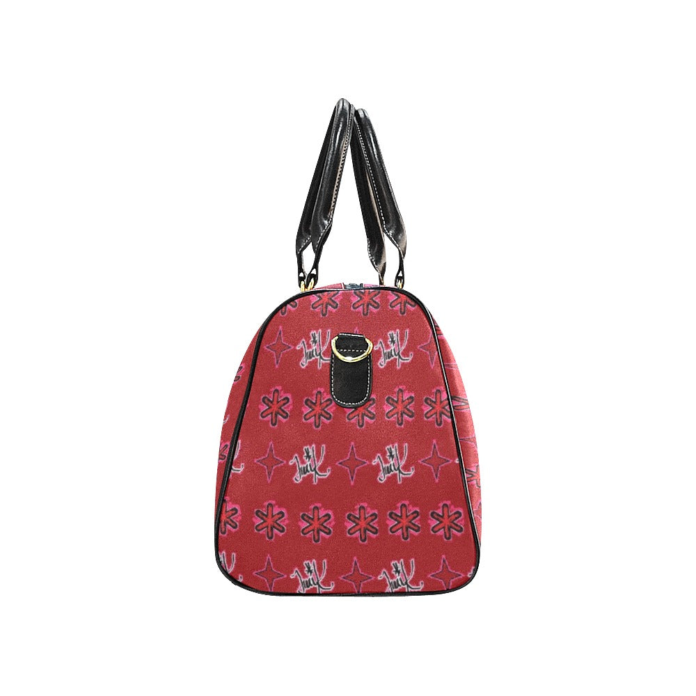 Traci K Luxury  Designer Signatured Pattern Waterproof Travel Bag New Waterproof Travel Bag/Large (Model 1639)
