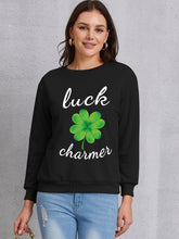 Load image into Gallery viewer, LUCK CHARMER Round Neck Sweatshirt
