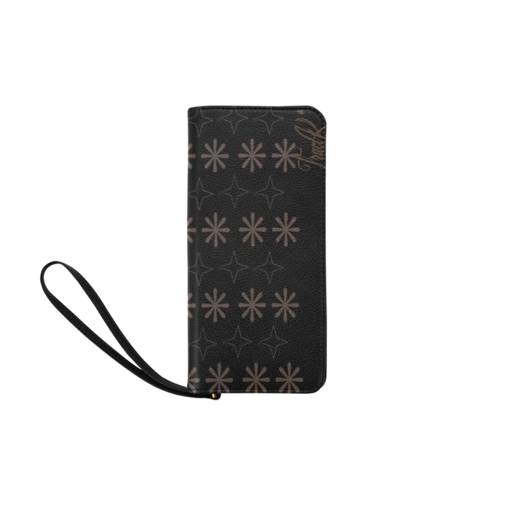 Traci K Signatured Designer Wallet Women's Clutch Purse (Model 1637)