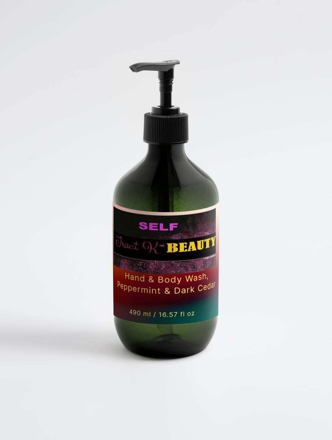 SELF by Traci K Beauty Hand & Body Wash, Peppermint & Dark Cedar