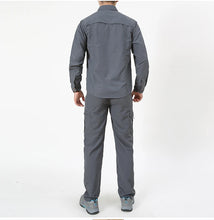 Load image into Gallery viewer, High Quality Men's Shirts Quick Drying Oversized Overshirt Breathable Thin Casual Shirt Men Clothing Fishing Camping Shirt AF102
