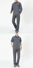 Load image into Gallery viewer, High Quality Men's Shirts Quick Drying Oversized Overshirt Breathable Thin Casual Shirt Men Clothing Fishing Camping Shirt AF102
