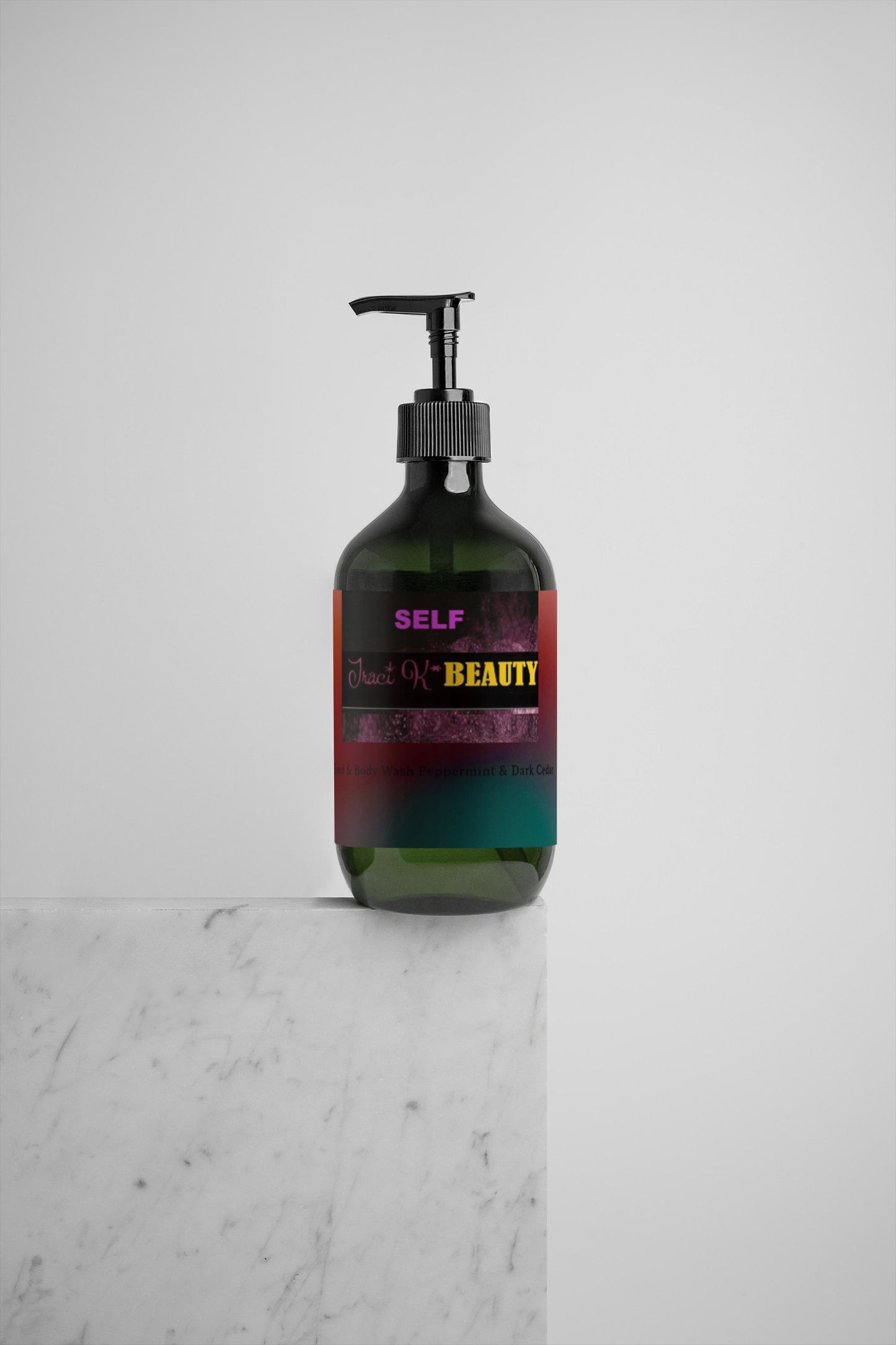 SELF by Traci K Beauty Hand & Body Wash, Peppermint & Dark Cedar