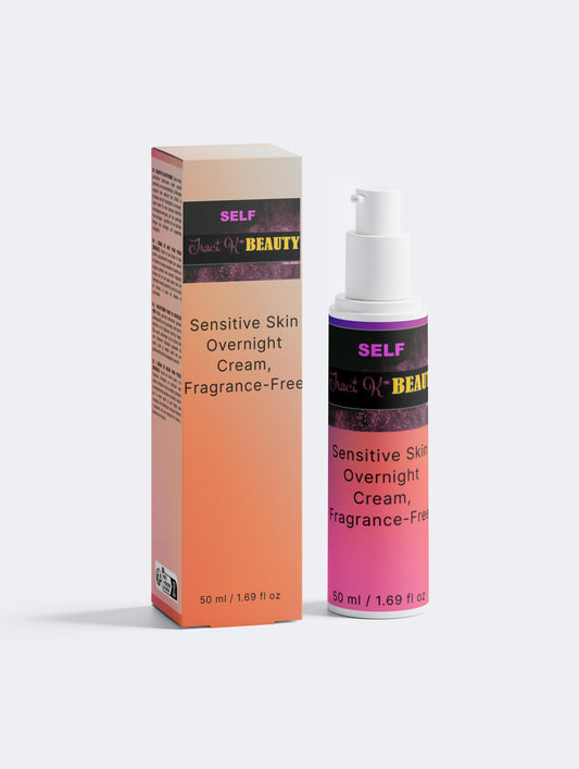 SELF by Traci K Beauty-Sensitive Skin Overnight Cream, Fragrance-Free