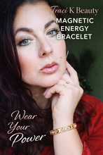 Load image into Gallery viewer, Hot BEST SELLER Trendy Magnetic Therapy Jewelry (Wear Your Power) Slimming /Healing Bangle Menopause Magnetic Therapy Bracelet Healthcare
