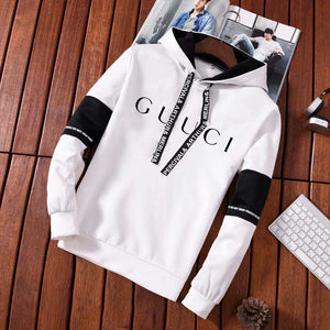 2024 Mens Rare Collection Designer Tracksuit Casual Hooded Sweatshirt Daily Jogging Sport Fashion Street Clothing Trendy Print Versatile Tops Pants Suit