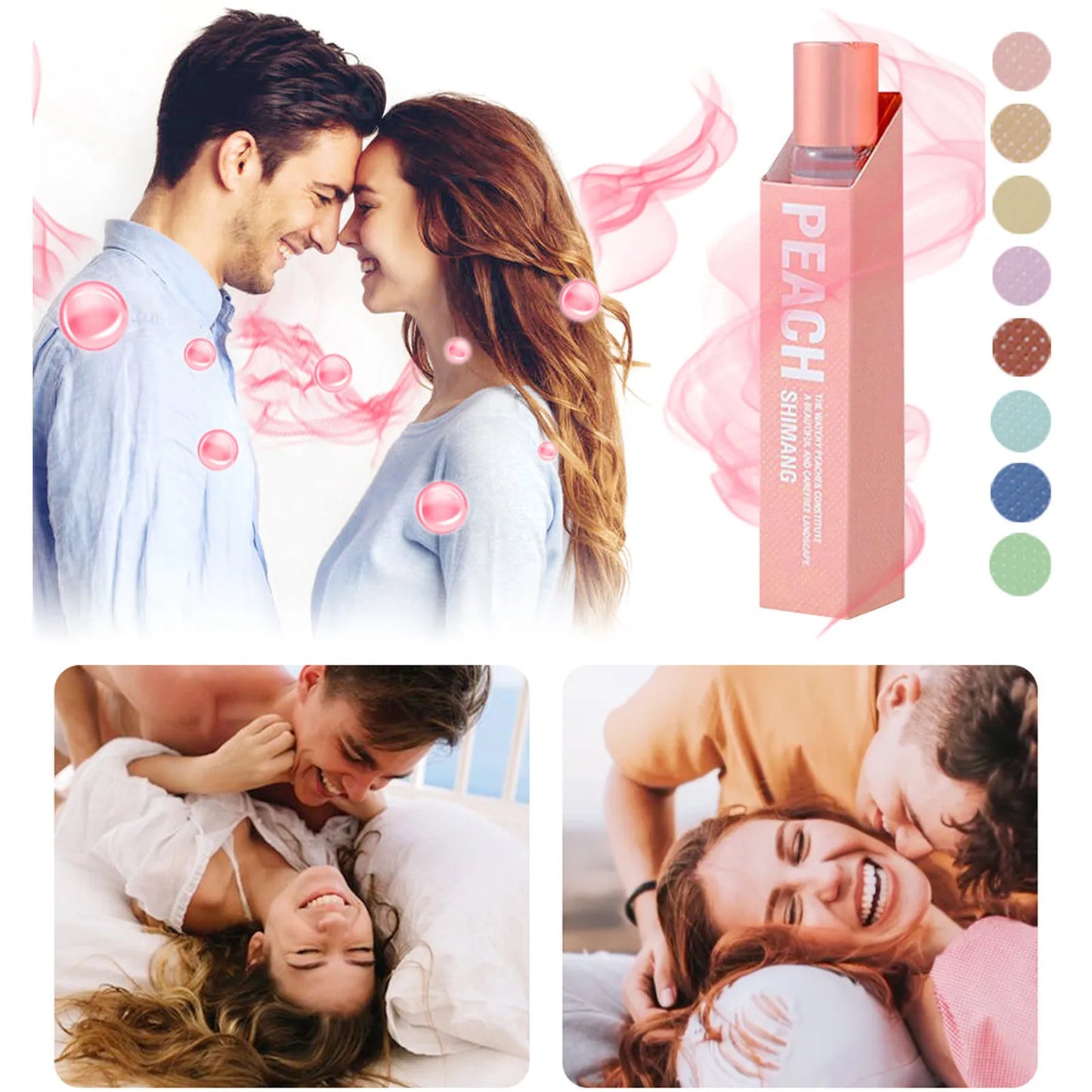 Roll-on Perfume For Ladies Long-lasting Perfume, Pheromone Perfume Body Mist Perfume Suitable For Valentine's Day Party Music