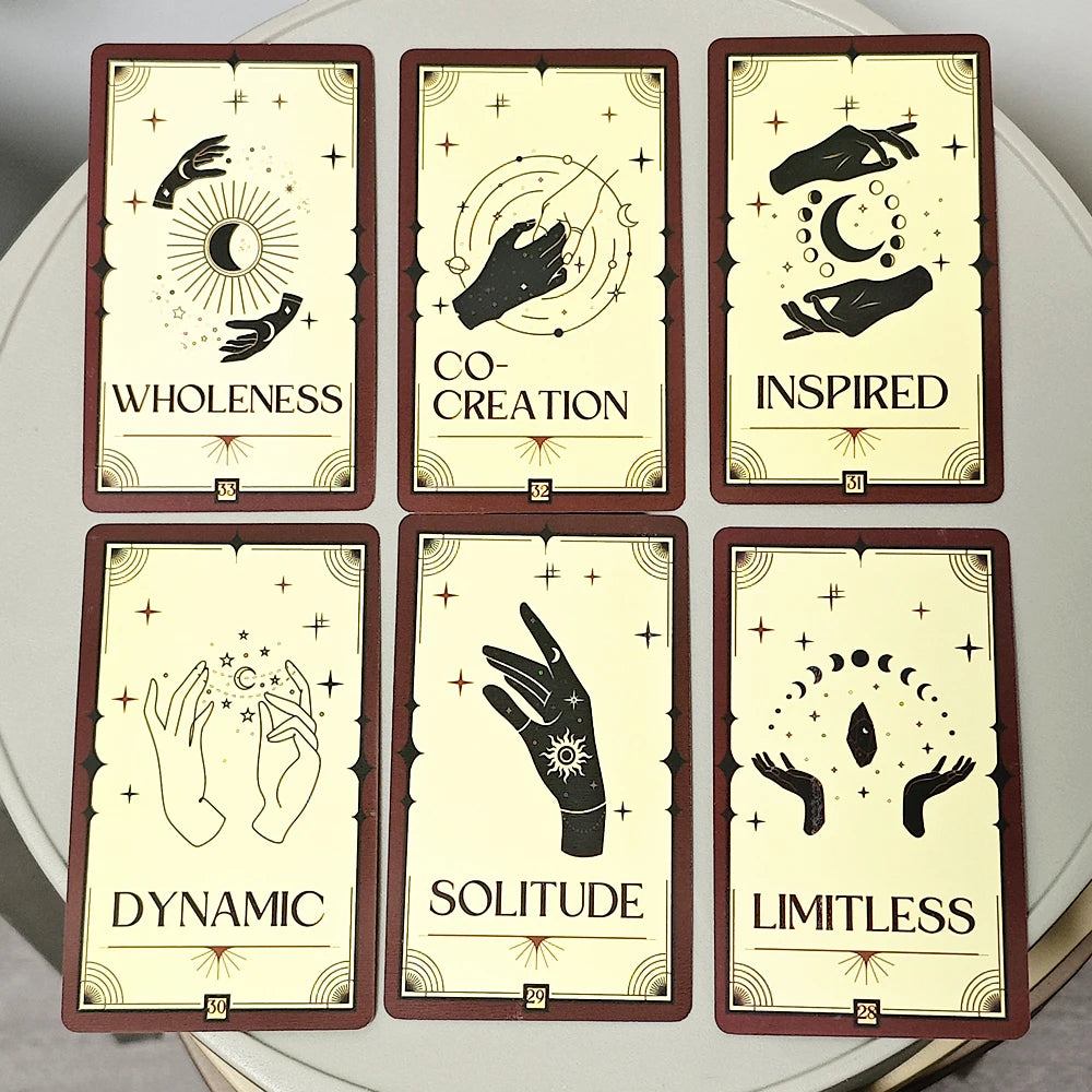 Manifestation Oracle Deck 33 Card Oracle Deck 10.3*6cm Manifest Your Dreams, Find Your Purpose,