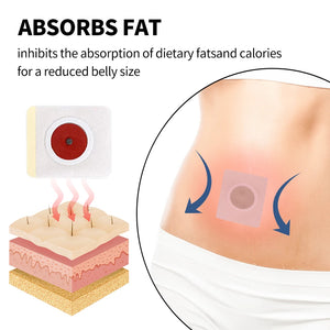 30PCS Weight Loss Belly Slimming Patch Fast Burning Fat Detox Abdominal Navel Sticker Removal Improve Stomach