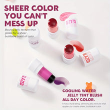 Load image into Gallery viewer, Makeup Blush Stick Lip Tinted Cooling Water Jelly Tint Jelly Blush Stick Watercolor Multi-Use Matte Blush Makeup
