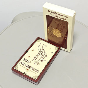 Manifestation Oracle Deck 33 Card Oracle Deck 10.3*6cm Manifest Your Dreams, Find Your Purpose,