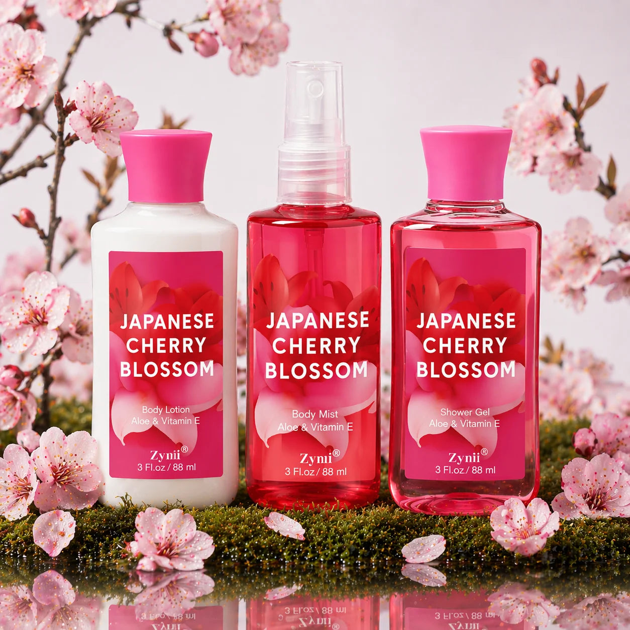 (6 Fragrances to choose from)Gift Sets – Travel Bath & Body Kit (88ml Shower Gel, 88ml Body Lotion, 88ml Body Mist) Luxurious Foam, Fresh Deodori