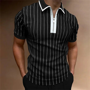 Polo Shirt for Men Poker Plain Men's Golf Clothing Alphabet Street Casual Designer T Shirt Short Sleeve Tee Tops Oversize