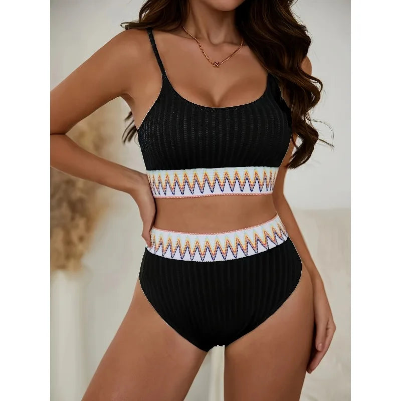 Beach Bikini Set Women Swimsuit Summer Sexy Two Piece Bathing Suit