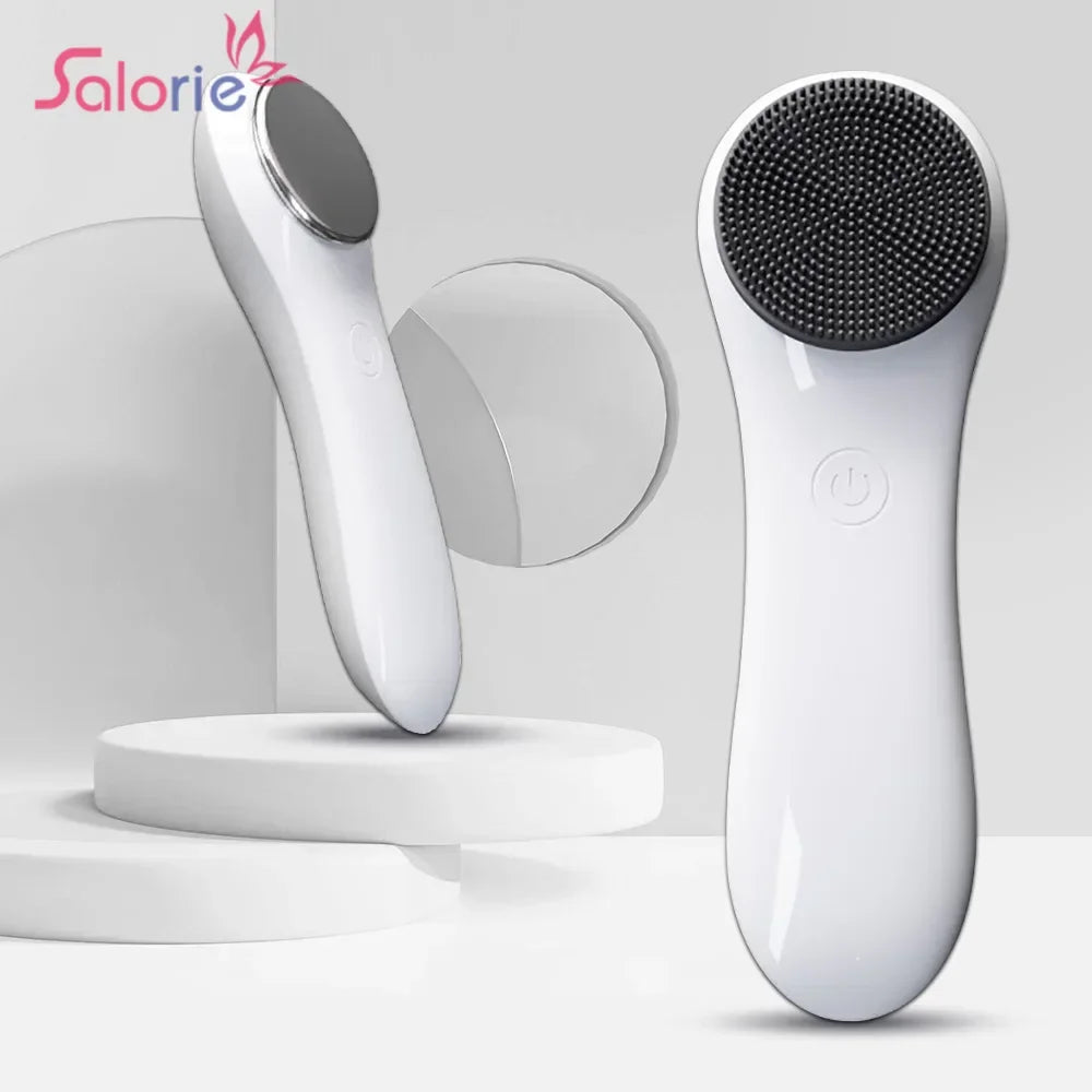 Salorie by Traci K Beauty for Timeless Radiance Facial Cleansing Brush Face Scrubber Waterproof Face Electric Silicone Face Deep Pores. Massage Lifting and Sculpting.