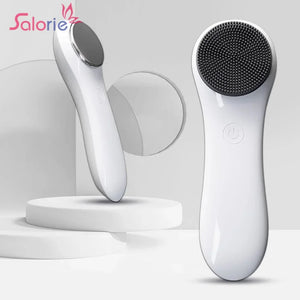 Salorie by Traci K Beauty for Timeless Radiance Facial Cleansing Brush Face Scrubber Waterproof Face Electric Silicone Face Deep Pores. Massage Lifting and Sculpting.