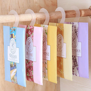 5-pack hanging spice wardrobe sachet