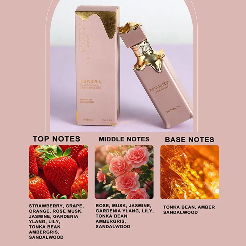 Warm Kiss Fragrances by Traci K Beauty  Perfume For Women Sweet Vanilla Sensual Cologne Body Spray Lasting Fragrance Pheromone Arab Eau De Parfum Gift