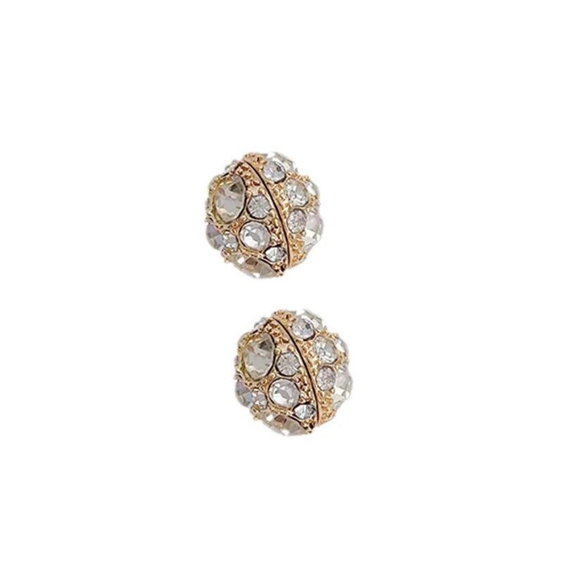 Ear Allure By Traci K Beauty -Weight Loss Magnet Earring Zircon Crystal Strong Magnetic Therapy Slimming Health Care Power Clip Earrings Party Wedding Jewelry