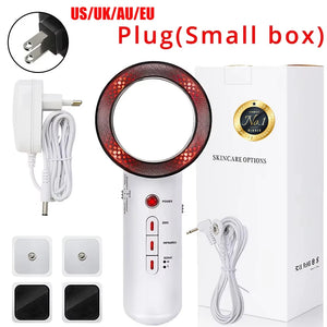 Traci K Beauty 3 in 1 Cavitation Ultrasonic Machine Weight Loss Microcurrent EMS Body Slimming Massager Fat Burner Cream Gel