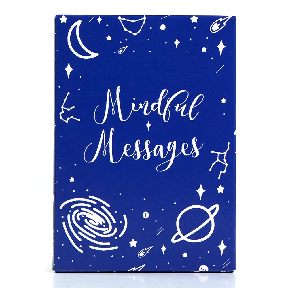 Mindful / Spiritual Vibe Messages Cards Daily Inspiration Deck Positive Affirmations Included Spiritual Tool for Self Care and Mindfulness Beauti