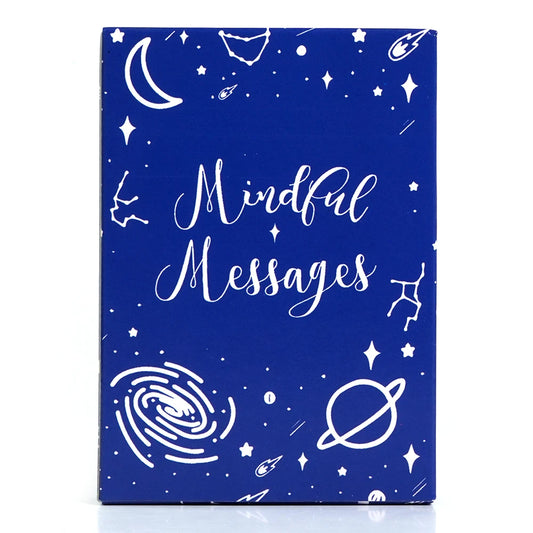 Mindful / Spiritual Vibe Messages Cards Daily Inspiration Deck Positive Affirmations Included Spiritual Tool for Self Care and Mindfulness Beauti