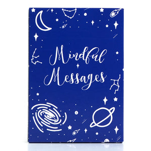 Mindful / Spiritual Vibe Messages Cards Daily Inspiration Deck Positive Affirmations Included Spiritual Tool for Self Care and Mindfulness Beauti