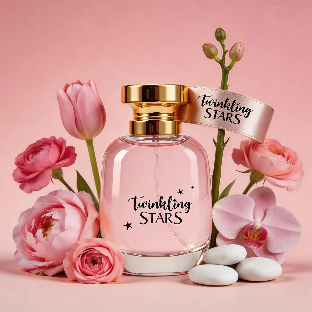 New! *Twinkling Stars Vanilla Dream* by Fragrances by Traci K Beauty 3.0 oz bottle, women's super value perfume, a woody musk flower perfume for women, containing pear, red apple and clementine, -