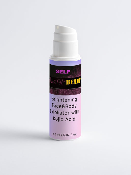 SELF by Traci K Beauty-Brightening Face&Body Exfoliator with Kojic Acid