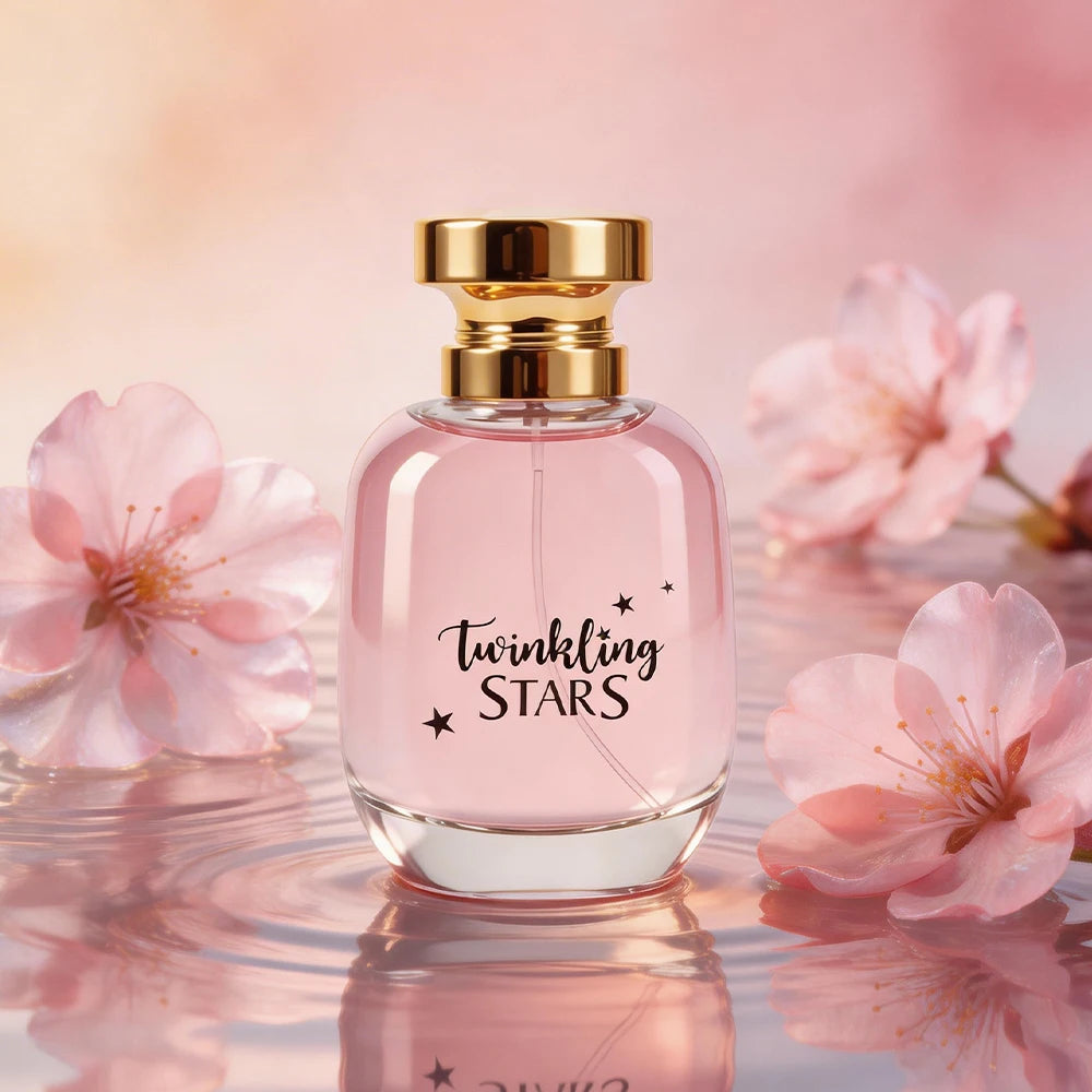 New! *Twinkling Stars Vanilla Dream* by Fragrances by Traci K Beauty 3.0 oz bottle, women's super value perfume, a woody musk flower perfume for women, containing pear, red apple and clementine, -