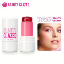 Load image into Gallery viewer, Makeup Blush Stick Lip Tinted Cooling Water Jelly Tint Jelly Blush Stick Watercolor Multi-Use Matte Blush Makeup
