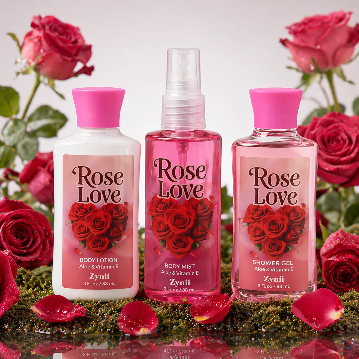 (6 Fragrances to choose from)Gift Sets – Travel Bath & Body Kit (88ml Shower Gel, 88ml Body Lotion, 88ml Body Mist) Luxurious Foam, Fresh Deodori