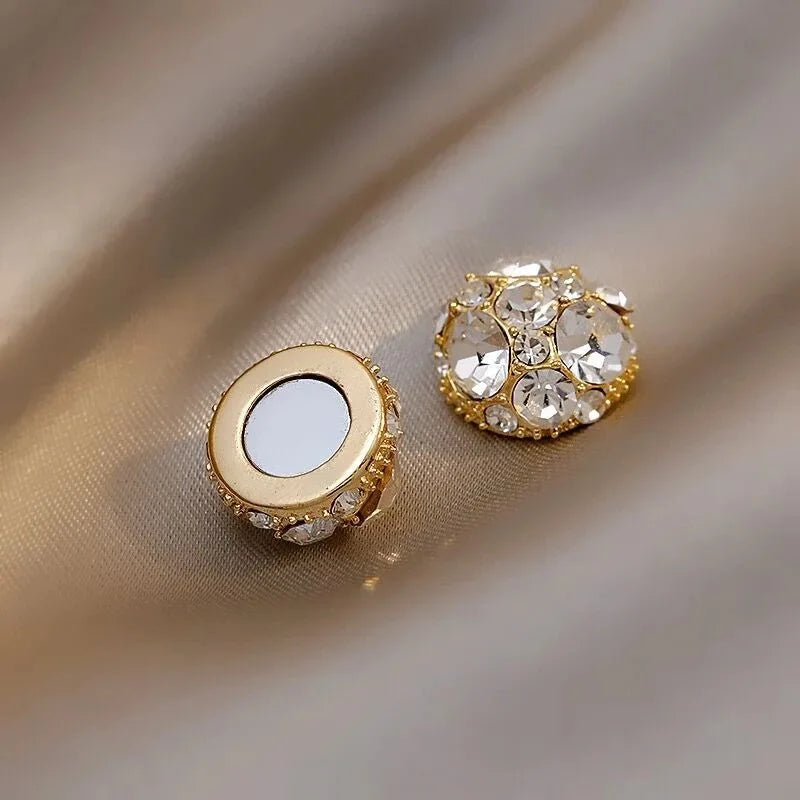 Ear Allure By Traci K Beauty -Weight Loss Magnet Earring Zircon Crystal Strong Magnetic Therapy Slimming Health Care Power Clip Earrings Party Wedding Jewelry